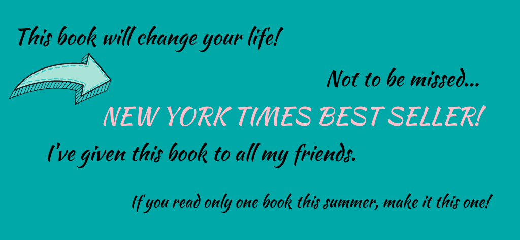 Successful author blurbs graphic